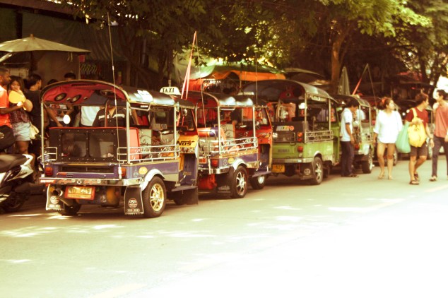 Outside Chatuchak market
