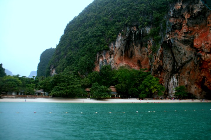 Beautiful blue waters